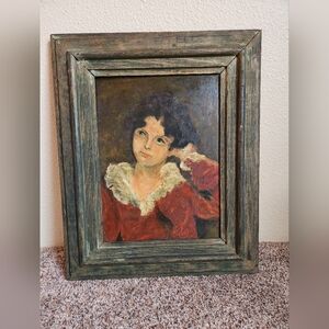 Antique Boy Painting